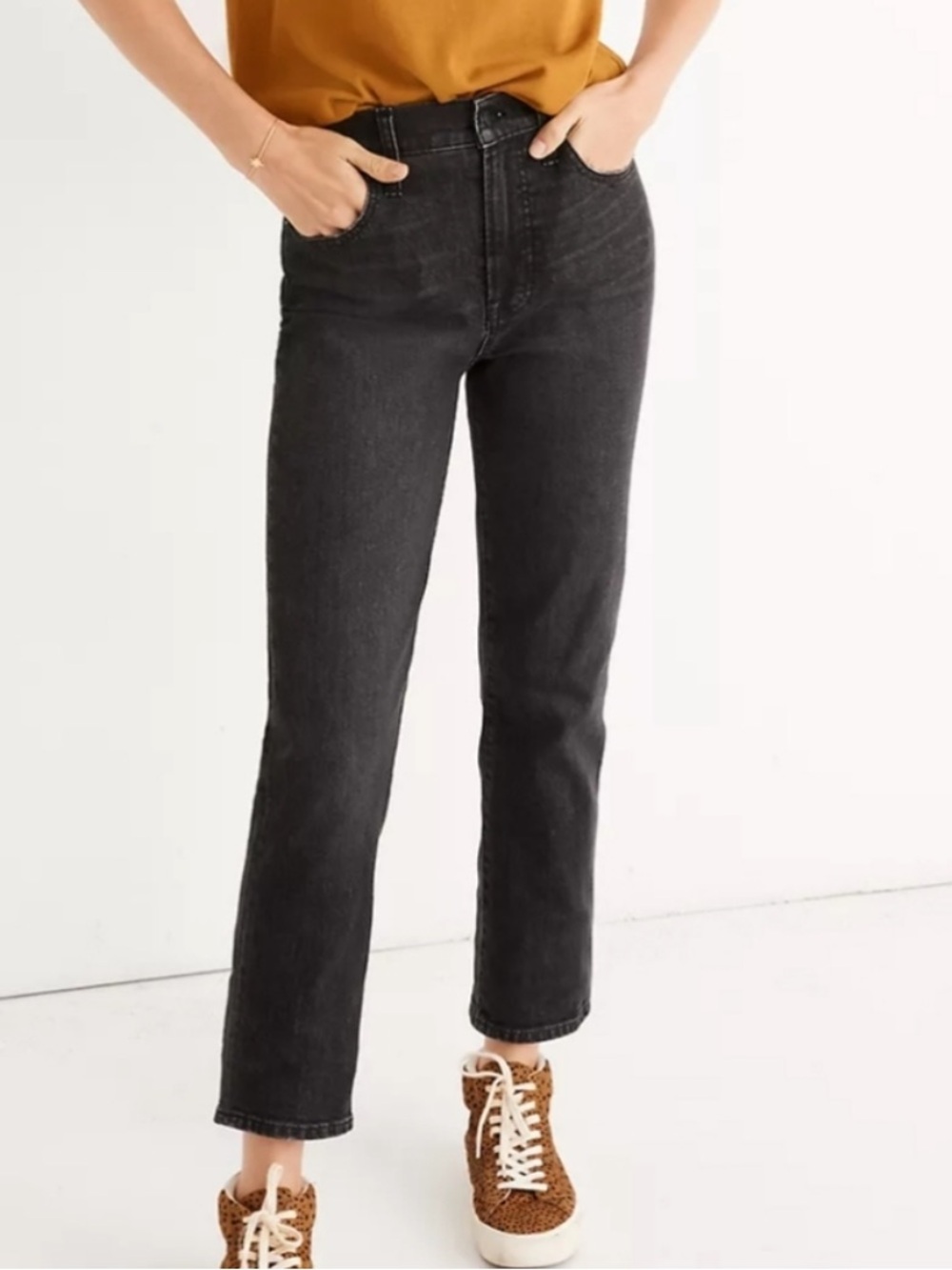 Madewell The Perfect Vintage Cropped Jean 27W Sumner Wash